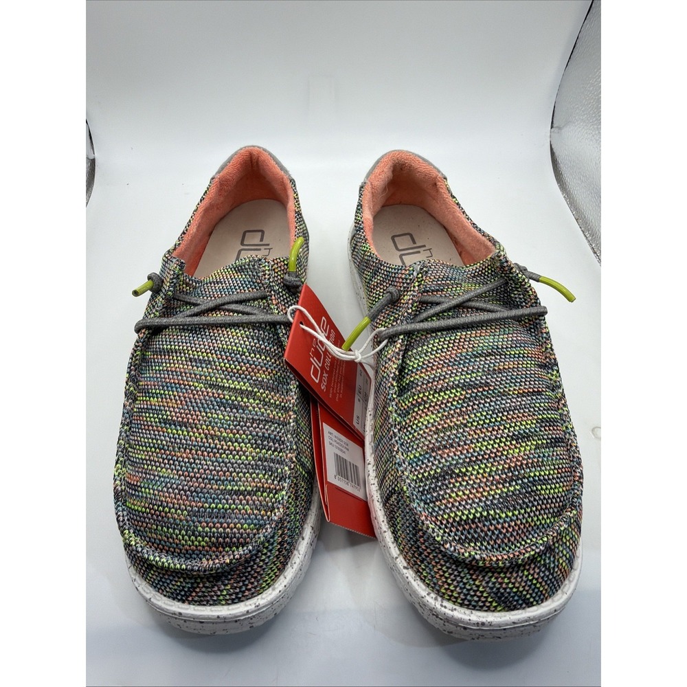 Hey Dude Wendy Sox Women's Knit Slip-On Casual Shoes Multicolor Size US 9, EU 40